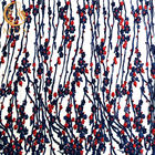 多色刷りの花嫁の良質のアフリカのレースの生地のきらめきの刺繍のスパンコールのレース